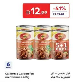 Carrefour California garden foul medammes offer