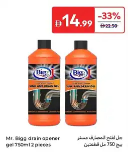 Carrefour Mr. bigg drain opener gel offer