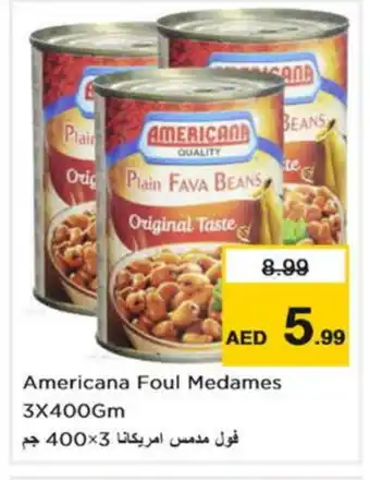 Nesto AMERICANA Fava Beans offer