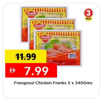 Mark & Save FRANGOSUL Chicken Franks offer