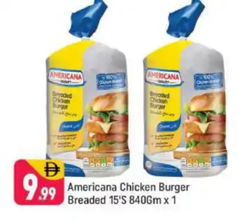 Shaklan AMERICANA Chicken Burger offer