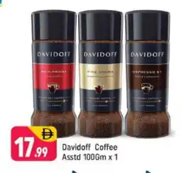 Shaklan DAVIDOFF Coffee offer