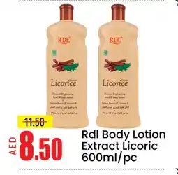 Mango Hypermarket LLC RDL Body Lotion & Cream offer