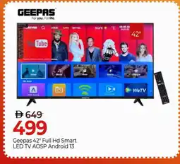 Mark & Save GEEPAS Smart TV offer