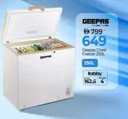 Mark & Save GEEPAS Freezer offer