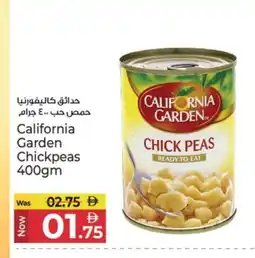 Kenz Hypermarket CALIFORNIA GARDEN Chick Peas offer
