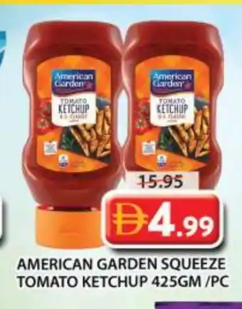 Grand Hyper Market AMERICAN GARDEN Tomato Ketchup offer