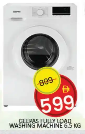 Mango Hypermarket LLC GEEPAS Washer / Dryer offer