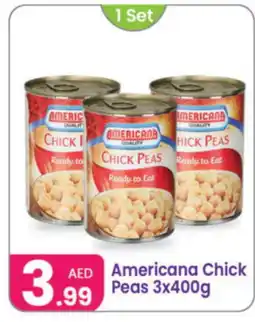 Al Nahda Gift Center AMERICANA Chick Peas offer