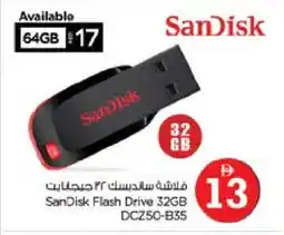 Nesto SANDISK Flash Drive offer