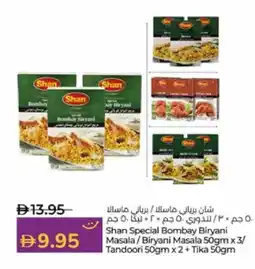 Lulu Hypermarket SHAN Spices / Masala offer
