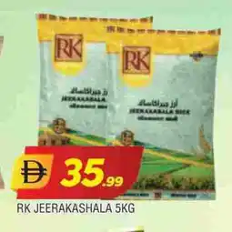 Al Madina RK Jeerakasala Rice offer