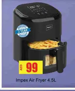 Zain Hypermarket IMPEX Air Fryer offer