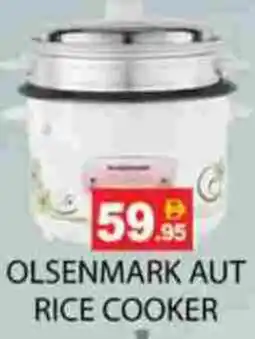 Zain Hypermarket OLSENMARK Rice Cooker offer