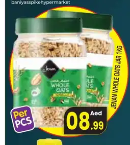 Baniyas Spike Hypermarket JENAN Oats offer