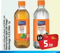 Safari Hypermarket AMERICAN GARDEN Vinegar offer
