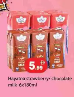 Zain Hypermarket HAYATNA Flavoured Milk offer