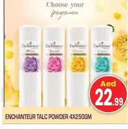 Baniyas Spike Hypermarket Enchanteur Talcum Powder offer