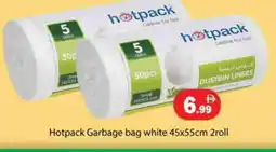 Zain Hypermarket HOTPACK Garbage / Trash Bags offer