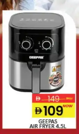 Mango Hypermarket LLC GEEPAS Air Fryer offer