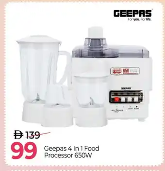 Mark & Save GEEPAS Food Processor offer