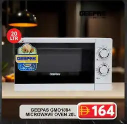 Grand Hyper Market GEEPAS Microwave Oven offer