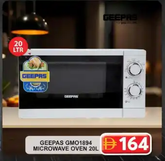 Grand Hyper Market GEEPAS Microwave Oven offer