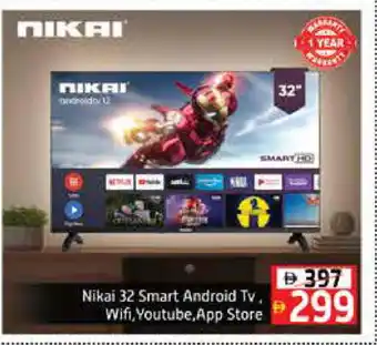 Mango Hypermarket LLC NIKAI Smart TV offer