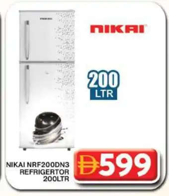 Grand Hyper Market NIKAI Refrigerator offer