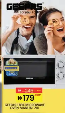 Mango Hypermarket LLC GEEPAS Microwave Oven offer