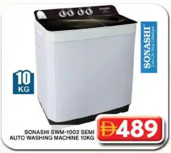 Grand Hyper Market SONASHI Washer / Dryer offer