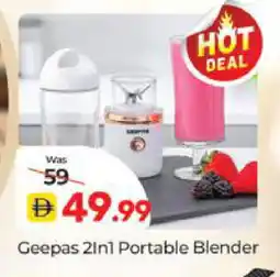 Al Madina GEEPAS Mixer / Grinder offer