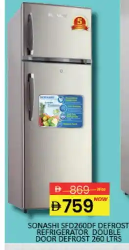 Mango Hypermarket LLC SONASHI Refrigerator offer