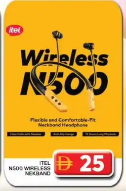 Grand Hyper Market ITEL Earphone offer