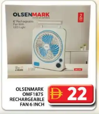 Grand Hyper Market OLSENMARK Fan offer