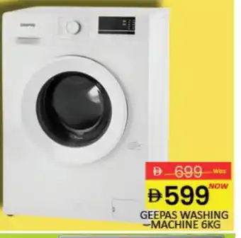 Mango Hypermarket LLC GEEPAS Washer / Dryer offer