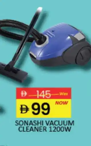 Mango Hypermarket LLC SONASHI Vacuum Cleaner offer