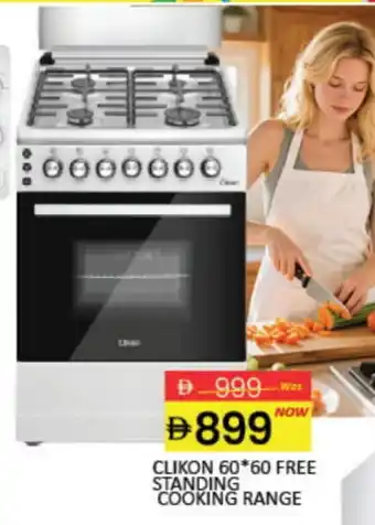 Mango Hypermarket LLC CLIKON Gas Cooker/Cooking Range offer