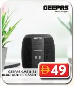 Grand Hyper Market GEEPAS Speaker offer
