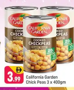 Shaklan CALIFORNIA GARDEN Chick Peas offer