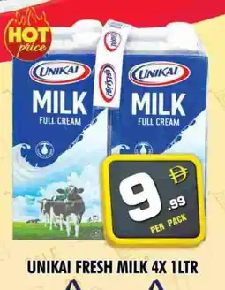 Night to Night Hypermarket UNIKAI Full Cream Milk offer