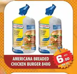 Night to Night Hypermarket AMERICANA Chicken Burger offer