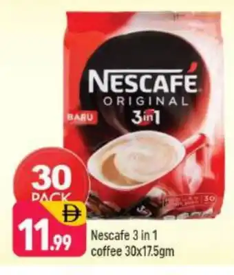 Shaklan NESCAFE Coffee 3in1 offer