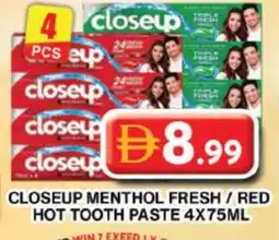 Grand Hyper Market CLOSE UP Toothpaste offer