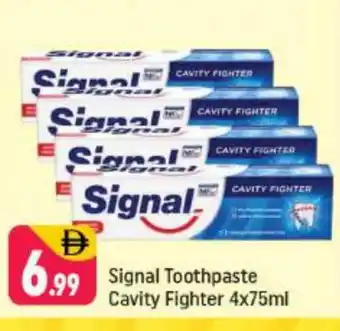 Shaklan SIGNAL Toothpaste offer