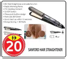 United Hypermarket SANFORD Hair Appliances offer