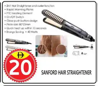 United Hypermarket SANFORD Hair Appliances offer