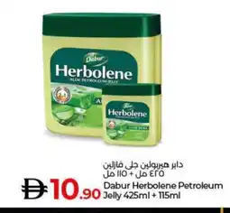Lulu Hypermarket DABUR HERBOLENE Petroleum Jelly offer
