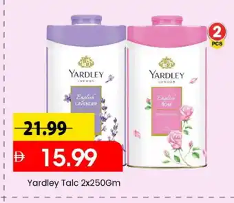 Mark & Save YARDLEY Talcum Powder offer