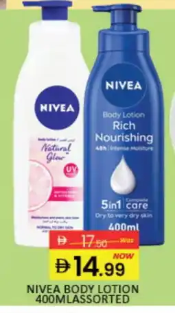 Mango Hypermarket LLC Nivea Body Lotion & Cream offer